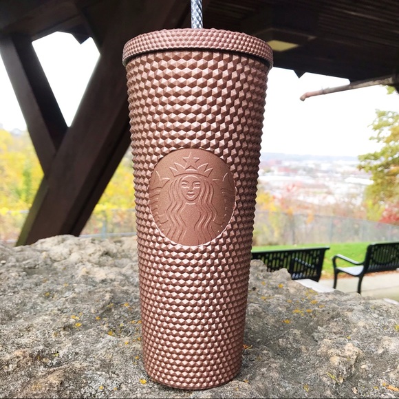 Starbucks Other - Starbucks custom made tumbler Venti cup rose gold